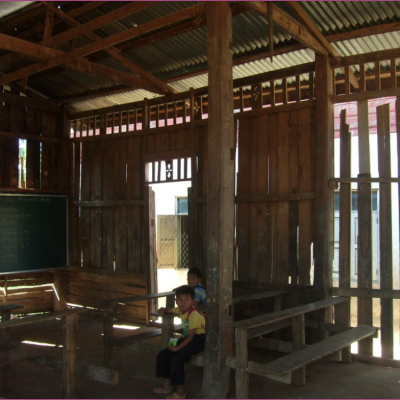 Ecole de Ban Na Lao avant construction