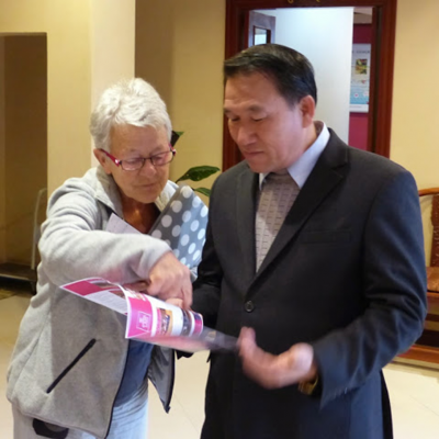 Visite d'un membre de l'Association au Laos