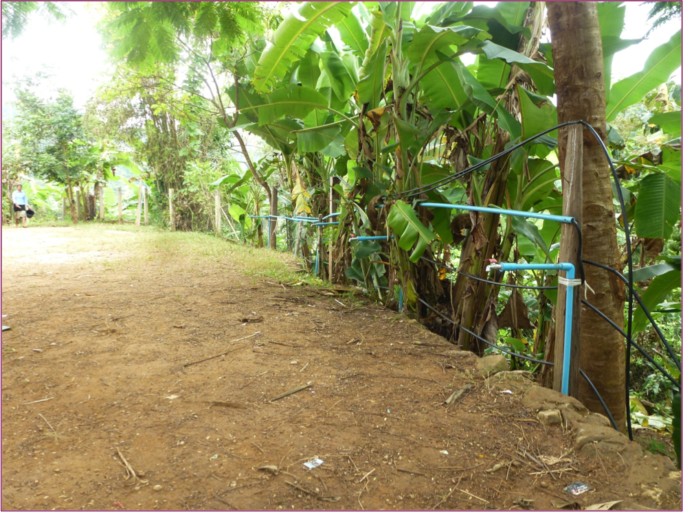 Ecole Ban Vieng Sa : installation eau